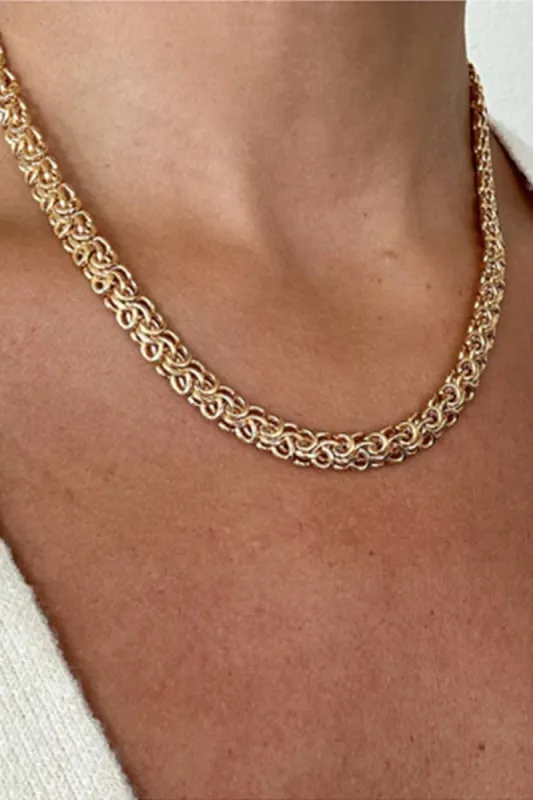 Chelsea Chain Necklace - Gold sold by Buddy Love