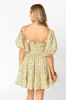 Spencer Puff Sleeve Mini Dress - Sunny Hunny sold by Buddy Love