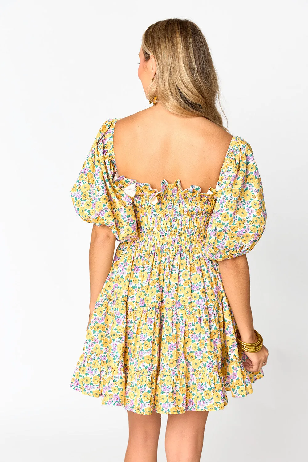 Spencer Puff Sleeve Mini Dress - Sunny Hunny sold by Buddy Love product image thumbnail 5