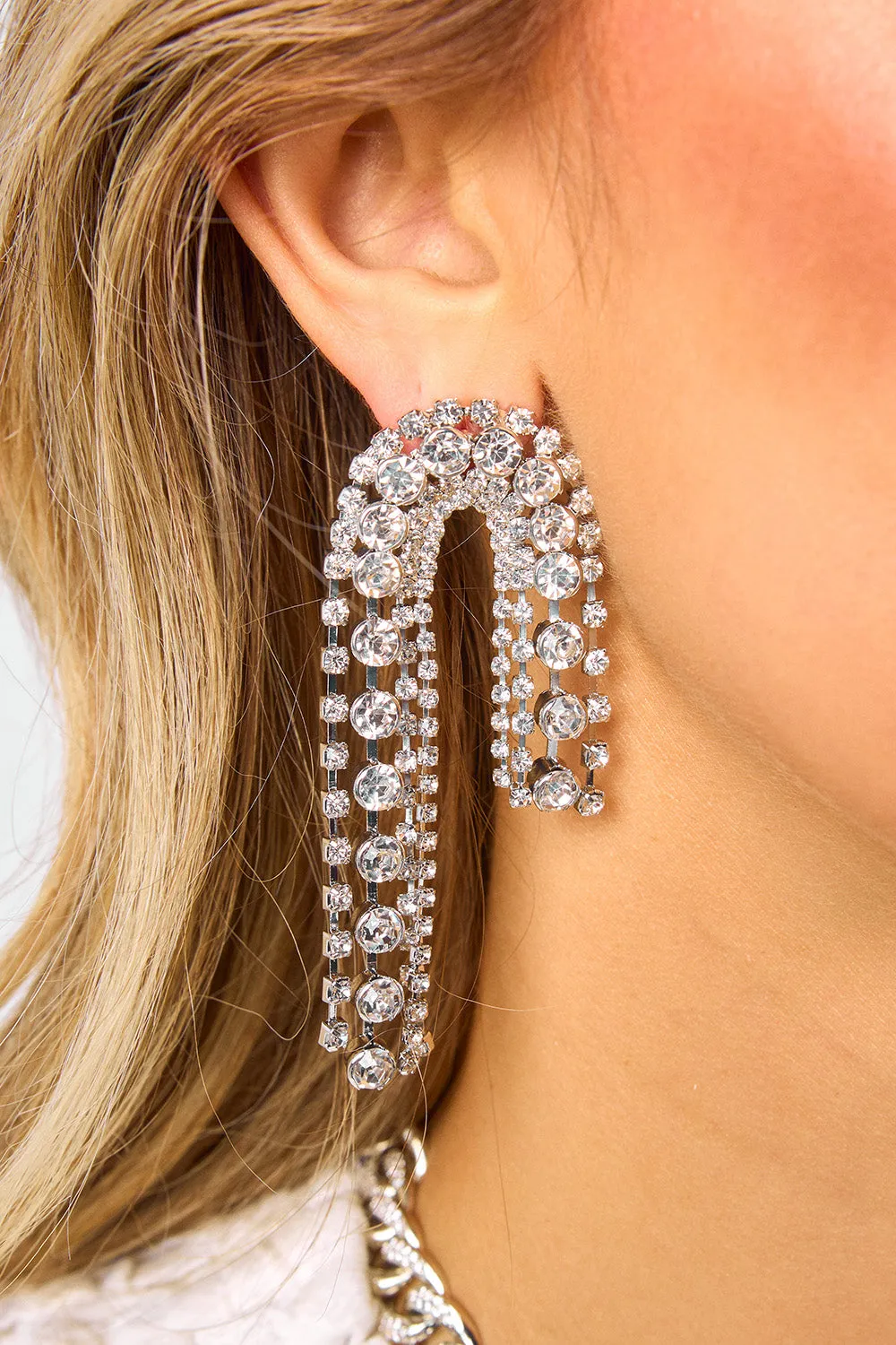 Blair Statement Earring - Silver sold by Buddy Love