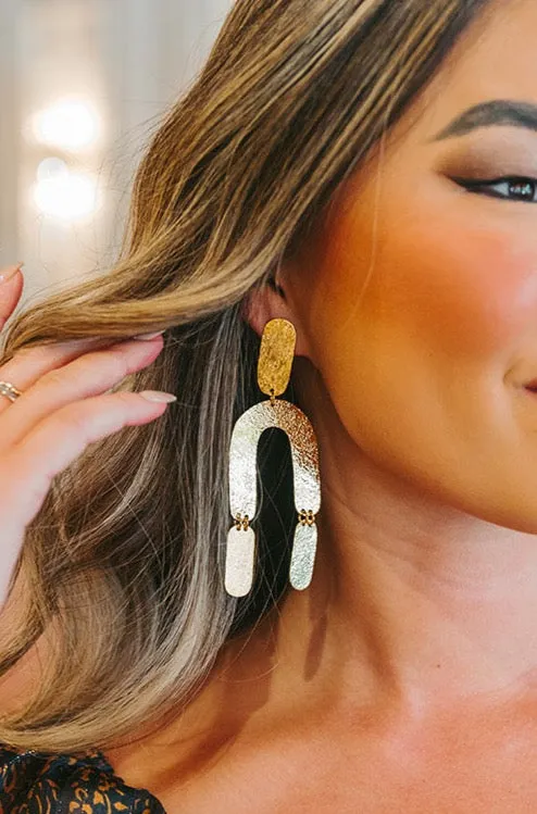 Maria Statement Earrings - Gold sold by Buddy Love