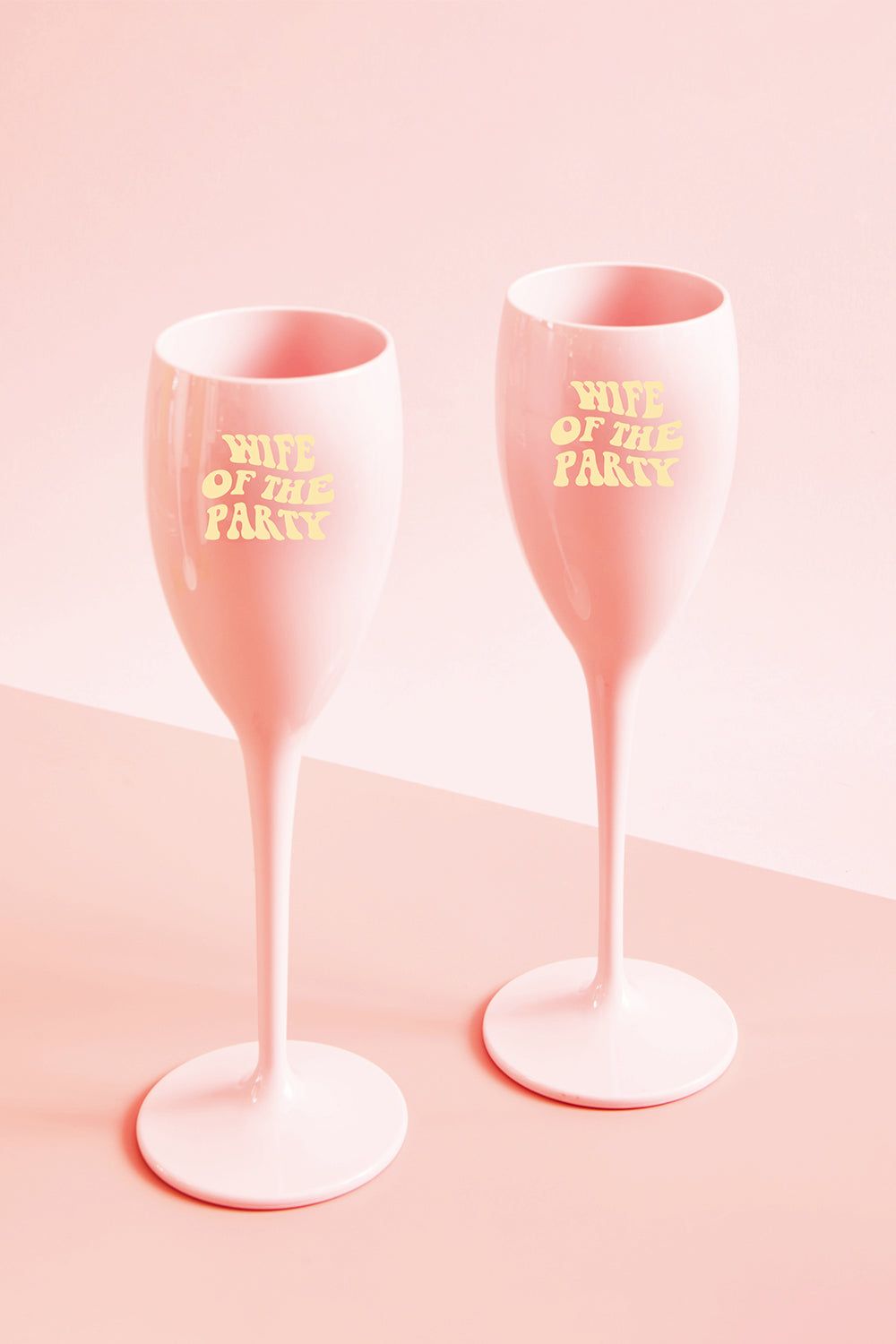 Flute Set of 2 - Wife Of The Party sold by Buddy Love product image thumbnail 2