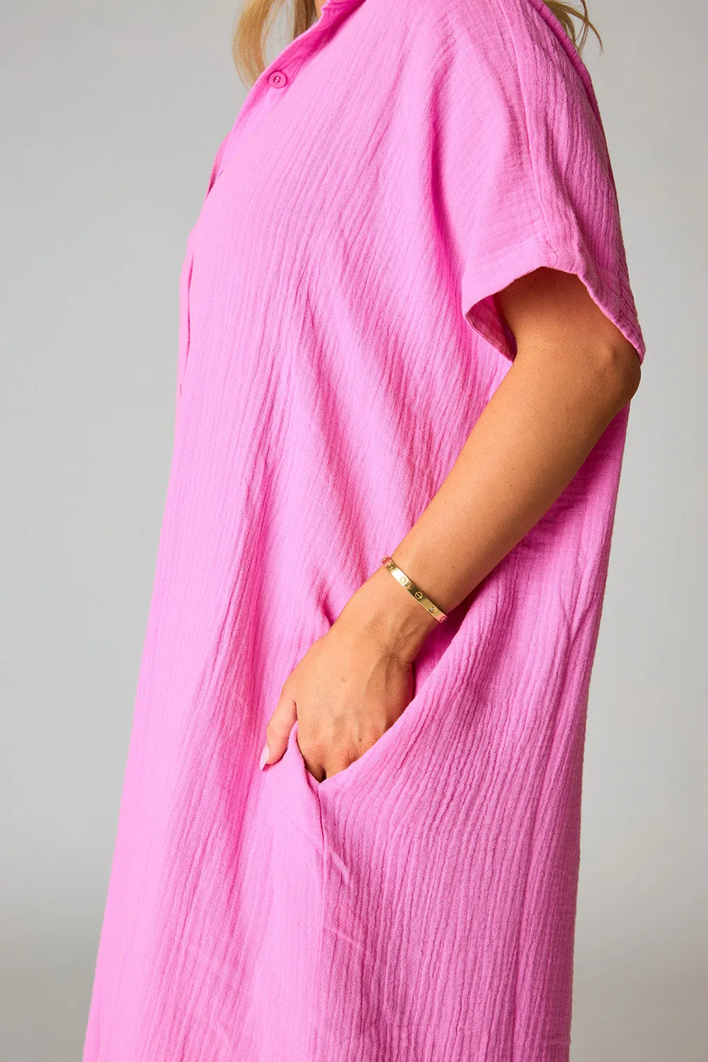 Carmen Cover Up Maxi Dress - Blossom sold by Buddy Love product image thumbnail 4