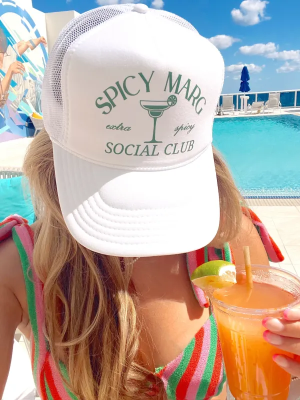Spicy Marg Social Club Trucker Hat sold by Buddy Love