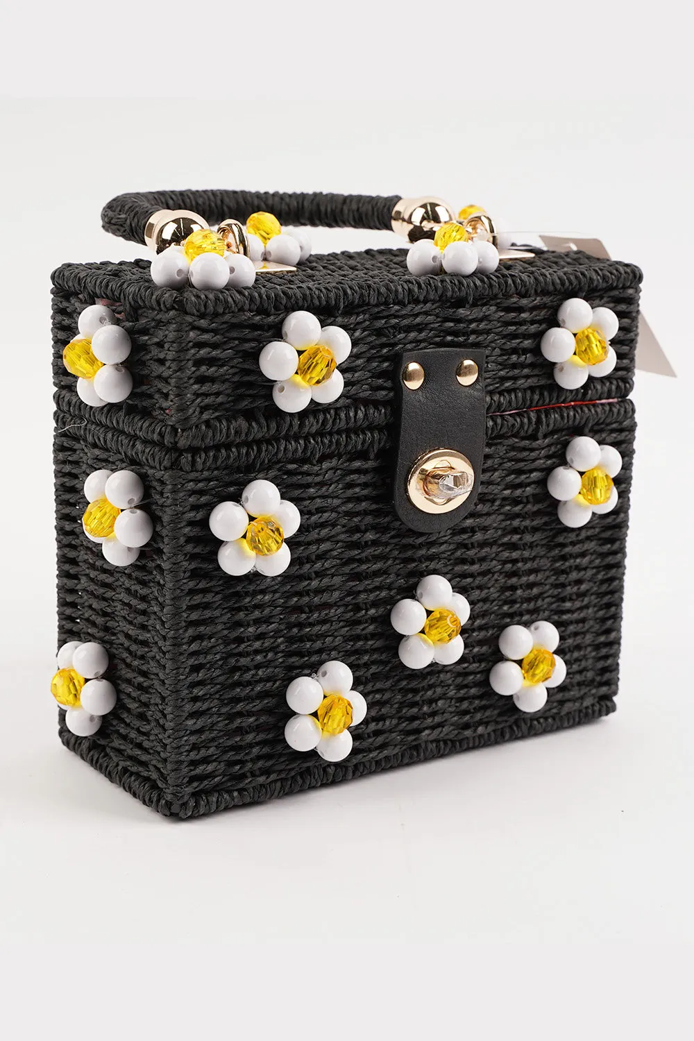 Daisy Bag - Black + White sold by Buddy Love product image thumbnail 2