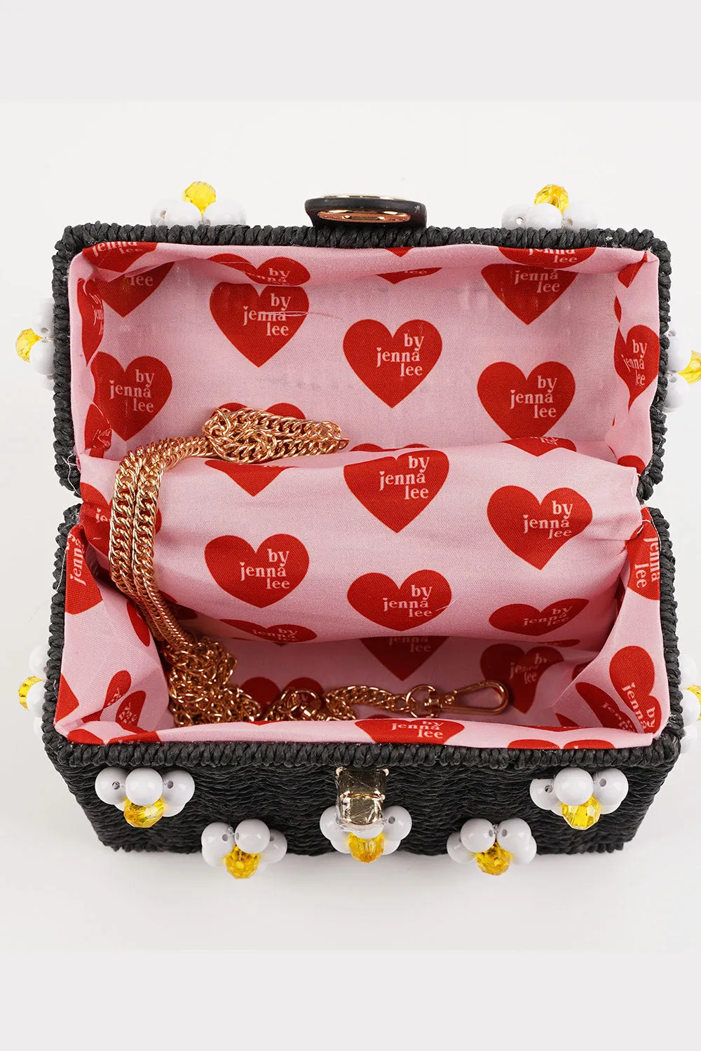 Daisy Bag - Black + White sold by Buddy Love product image thumbnail 4