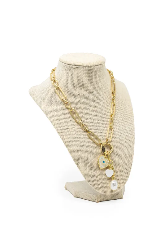 Clara Bow Charming Necklace sold by Buddy Love