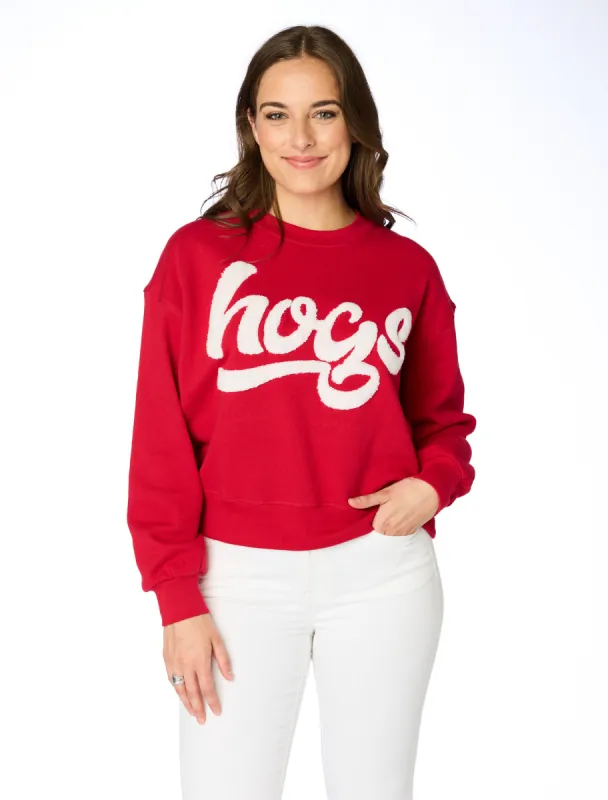 The Hogs Varsity Sweatshirt sold by Buddy Love