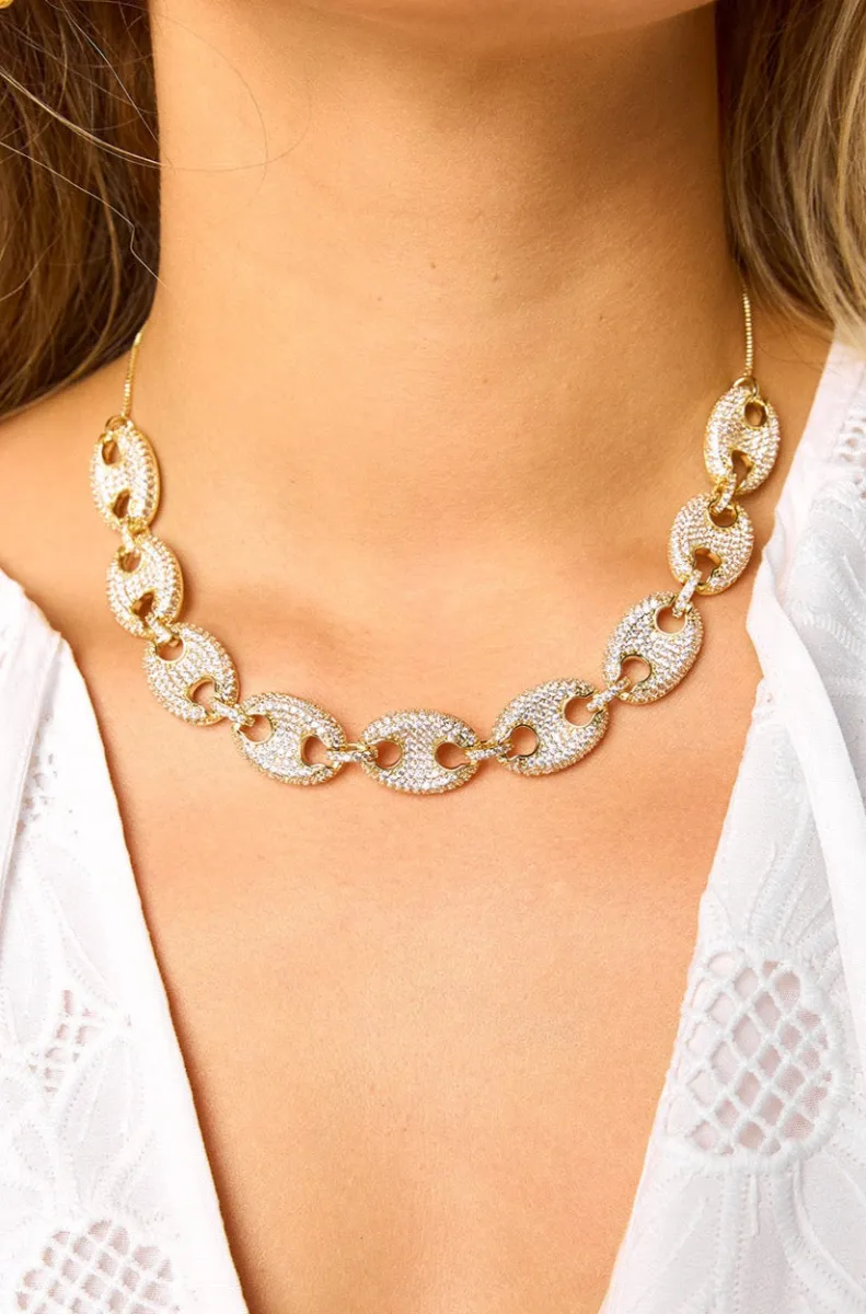 Thompson Necklace - Gold sold by Buddy Love