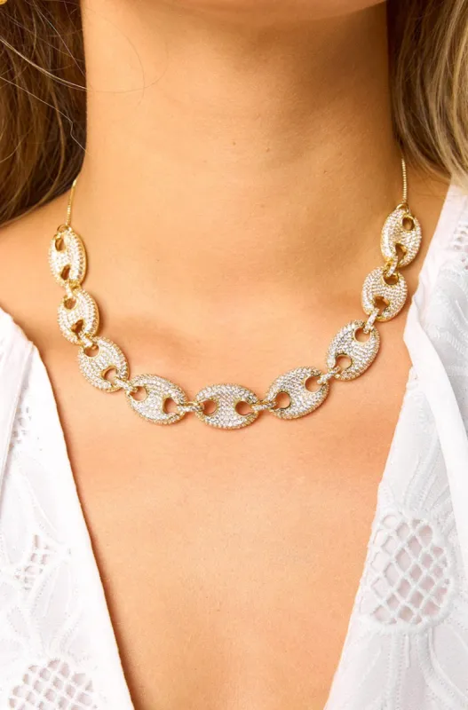 Thompson Necklace - Gold sold by Buddy Love