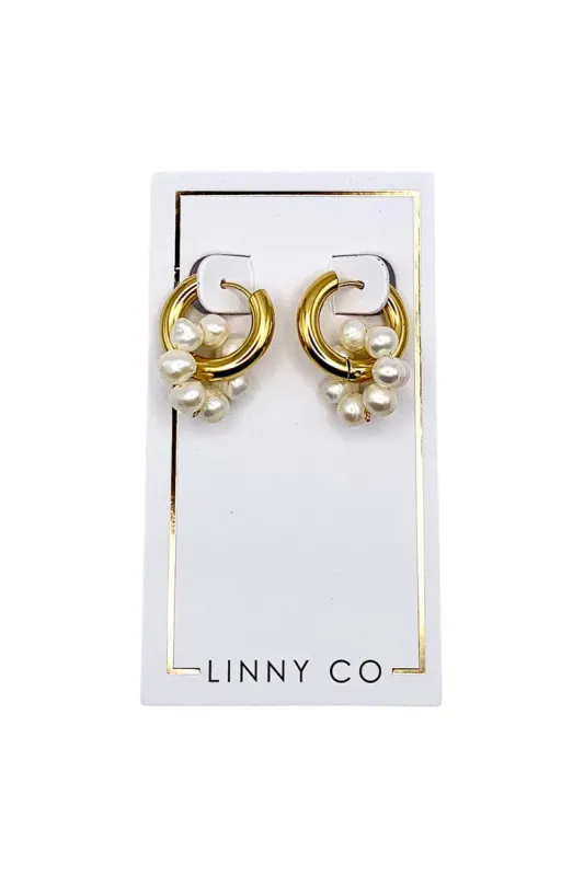 Piper Hoop Earrings - Gold sold by Buddy Love