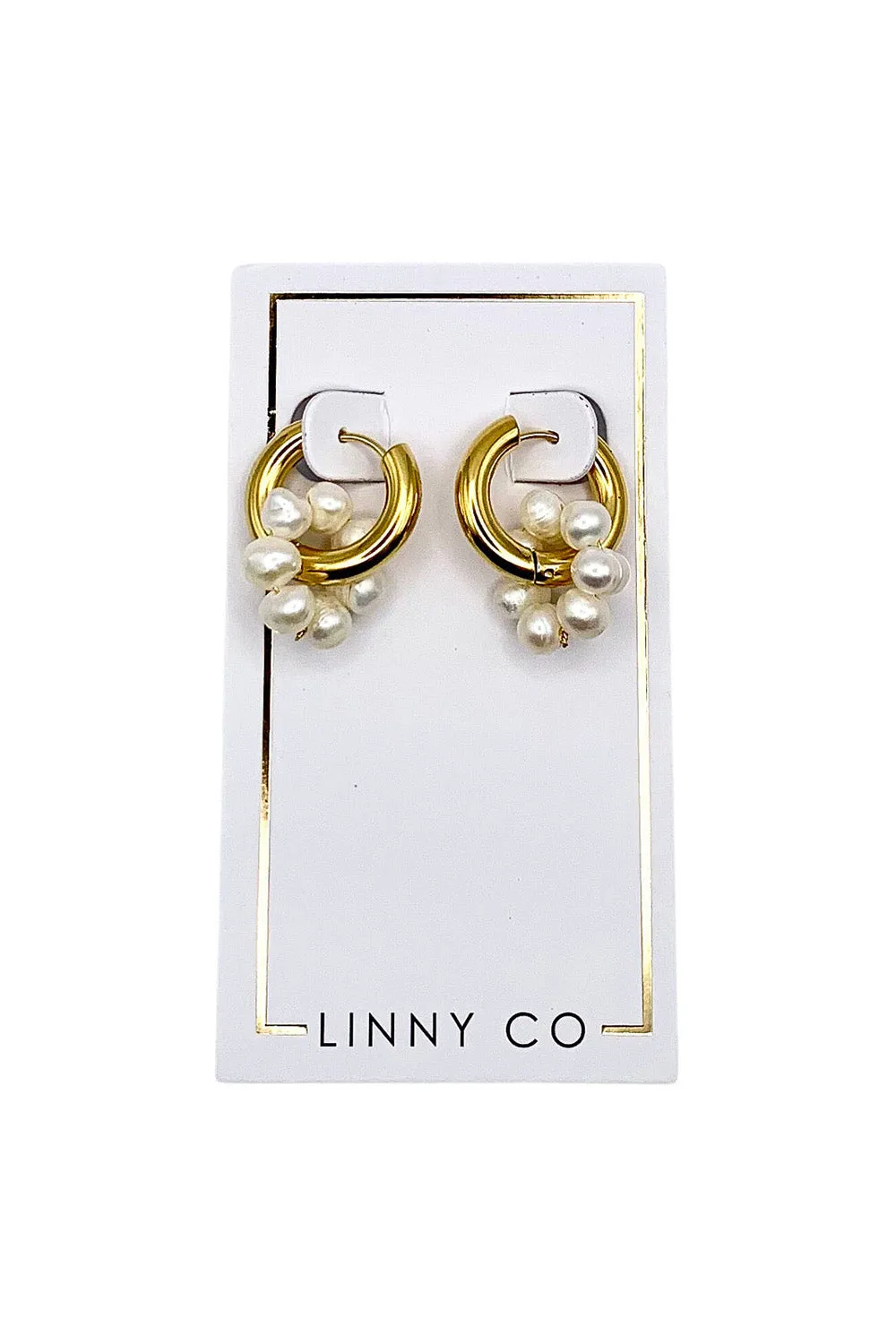 Piper Hoop Earrings - Gold sold by Buddy Love