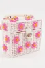 Daisy Bag - White + Hot Pink sold by Buddy Love