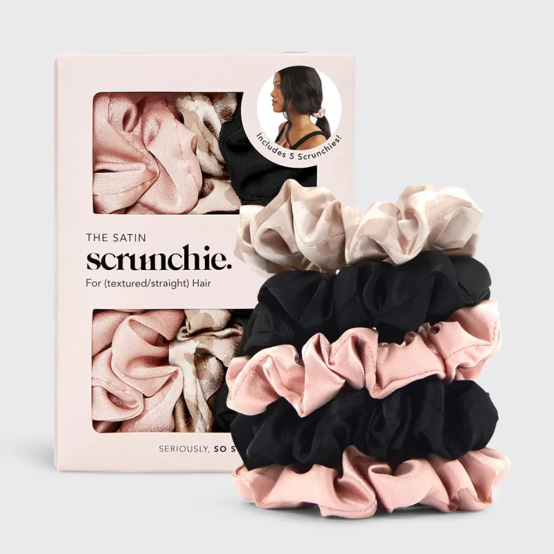 Assorted Satin Sleep Scrunchies sold by Buddy Love
