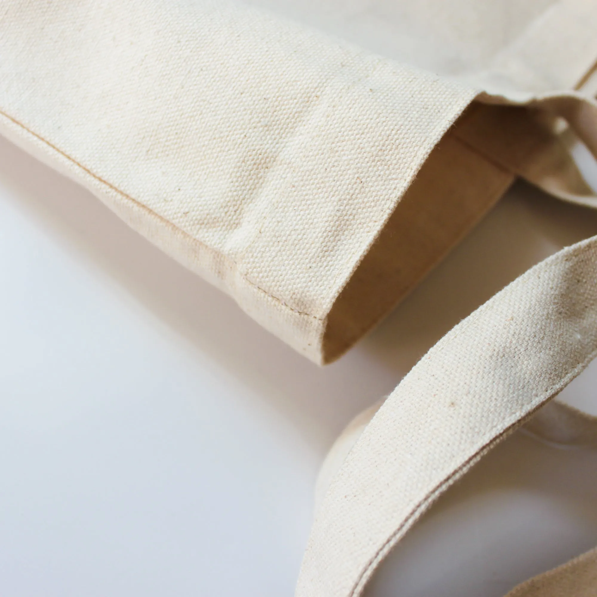 Canvas Tote - Single Initial - Red Pink - NEW! sold by Buddy Love product image thumbnail 3