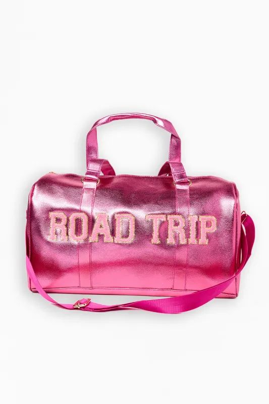 Road Trip Travel Bag  - Pink sold by Buddy Love