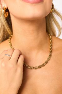 18K Gold-Plated Necklace sold by Buddy Love