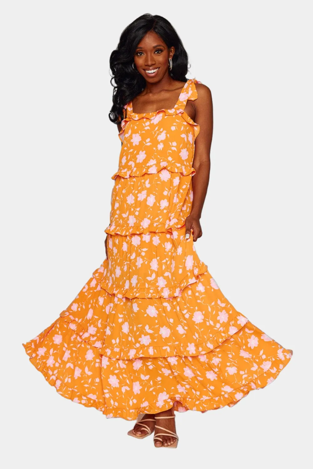 Libby Tie-Shoulder Maxi Dress - Pushpop sold by Buddy Love