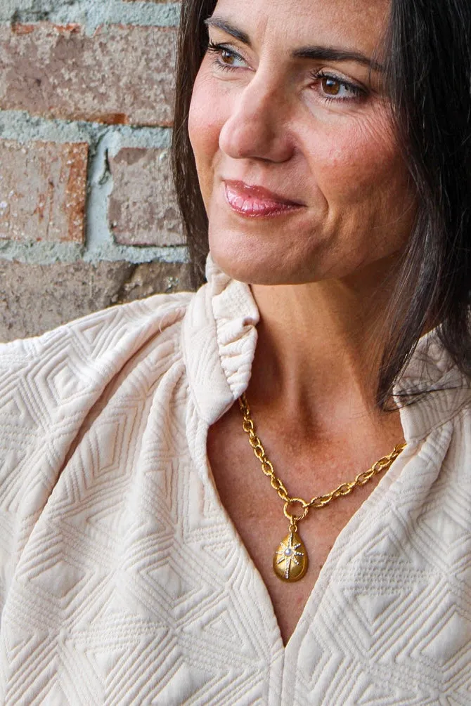 Aurora Vintage Style Necklace sold by Buddy Love product image thumbnail 2