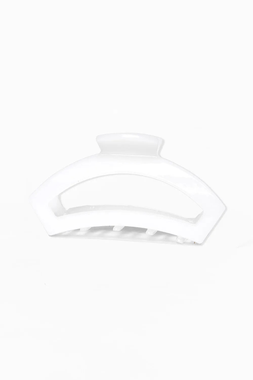 Teleties Medium Open Hair Clip - Coconut sold by Buddy Love product image thumbnail 3