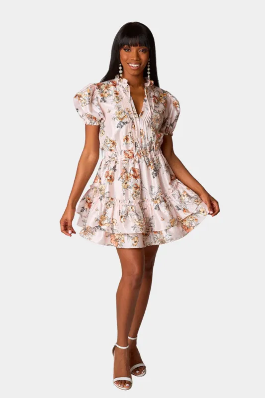 Clementine Elastic Waist Mini Dress - Festival sold by Buddy Love