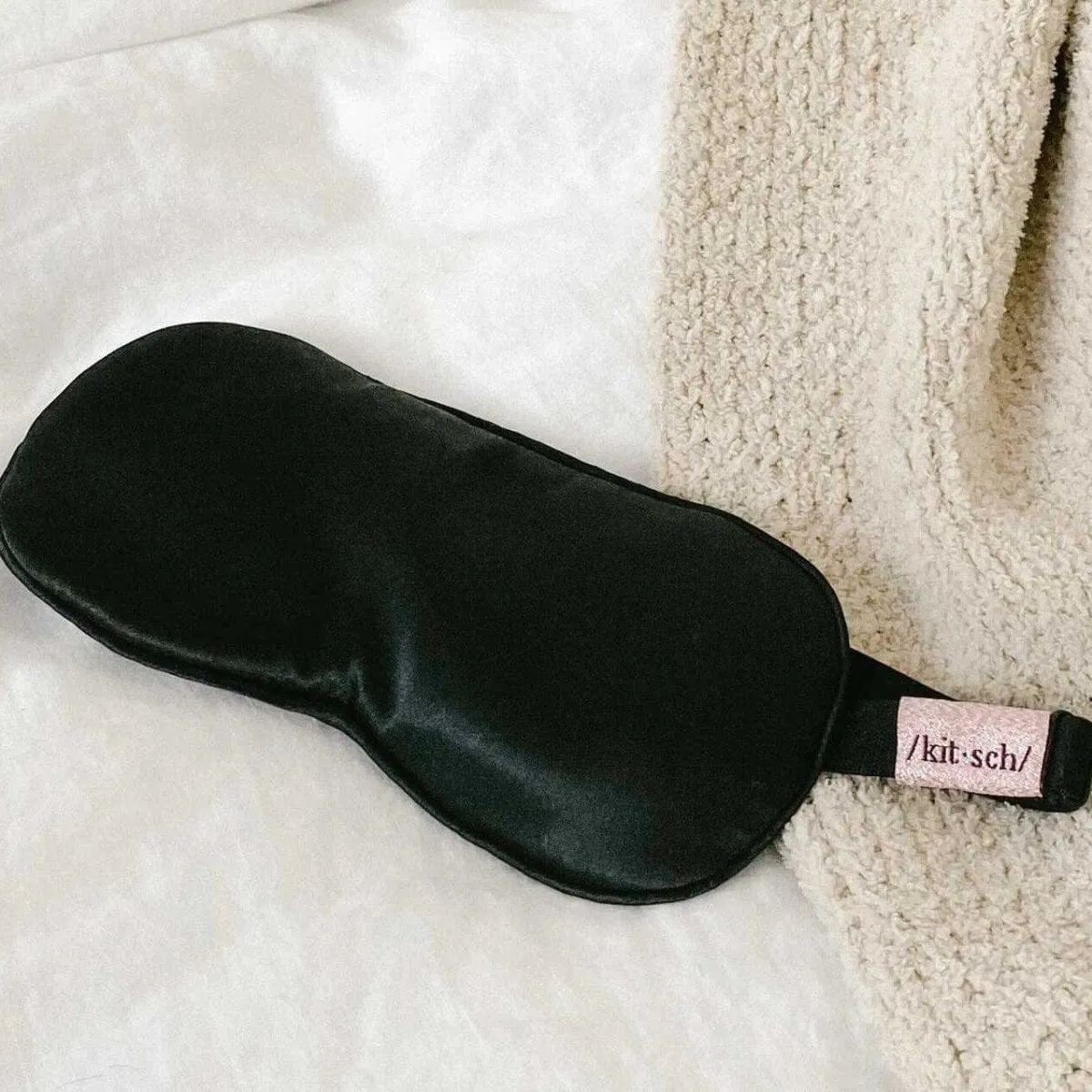 The Lavender Weighted Satin Eye Mask sold by Buddy Love product image thumbnail 5