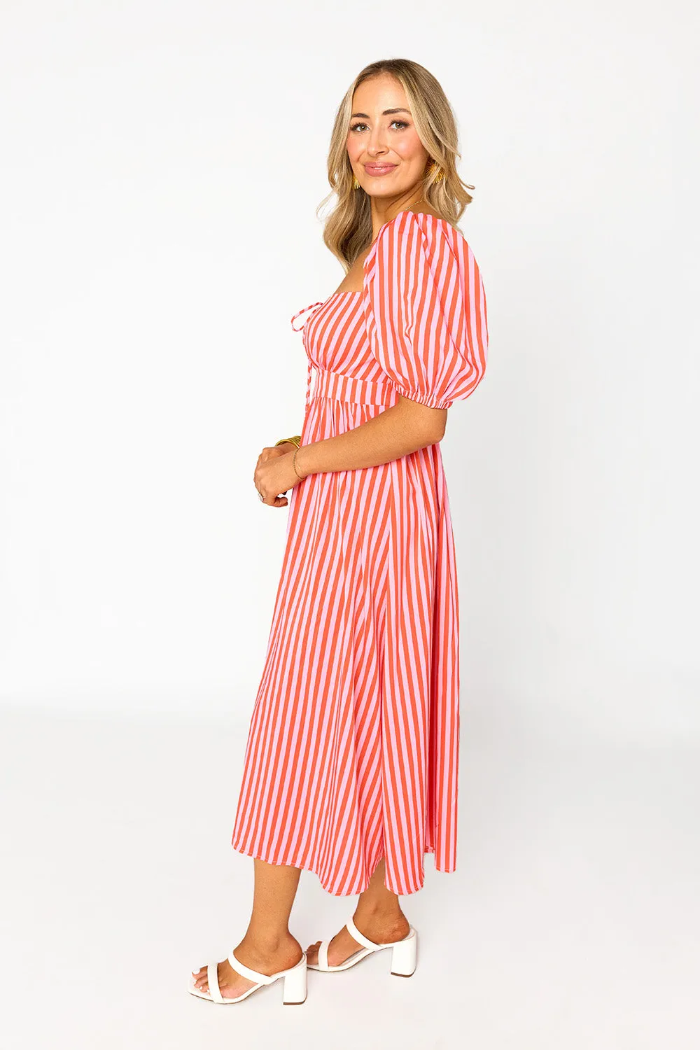 Olsen Midi Dress - Sun Glow sold by Buddy Love product image thumbnail 4