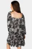 Doris Tiered Mini Dress - Domino sold by Buddy Love