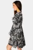 Doris Tiered Mini Dress - Domino sold by Buddy Love