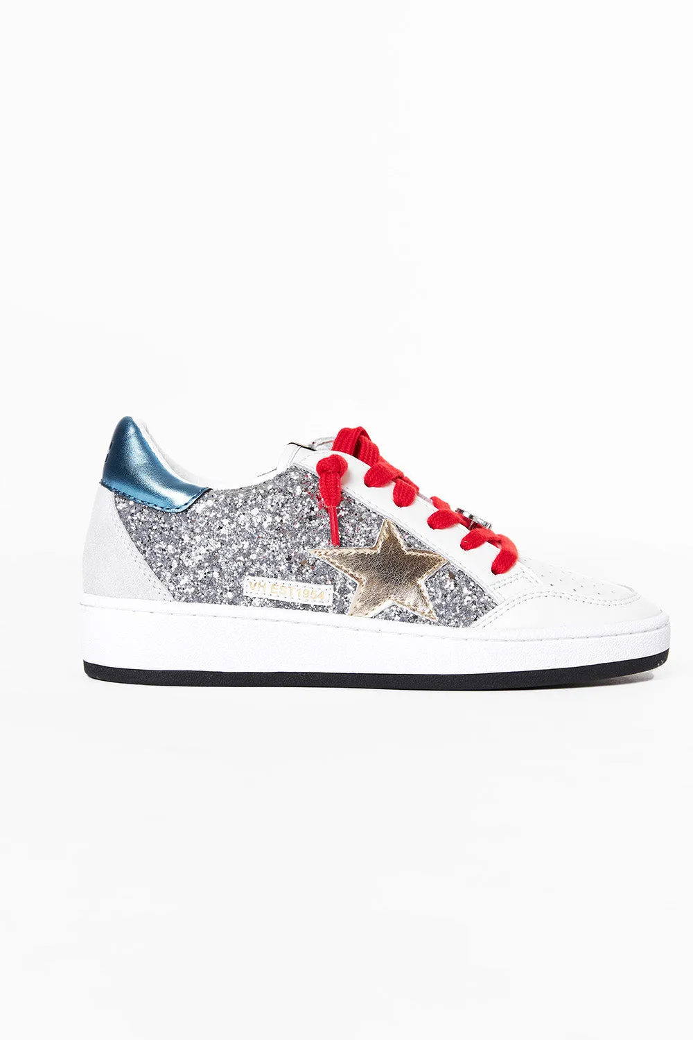 Denisse Sneaker - Blue/Silver sold by Buddy Love