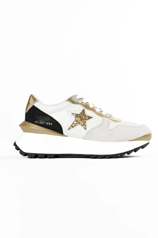 Major Sneaker - White/Gold sold by Buddy Love