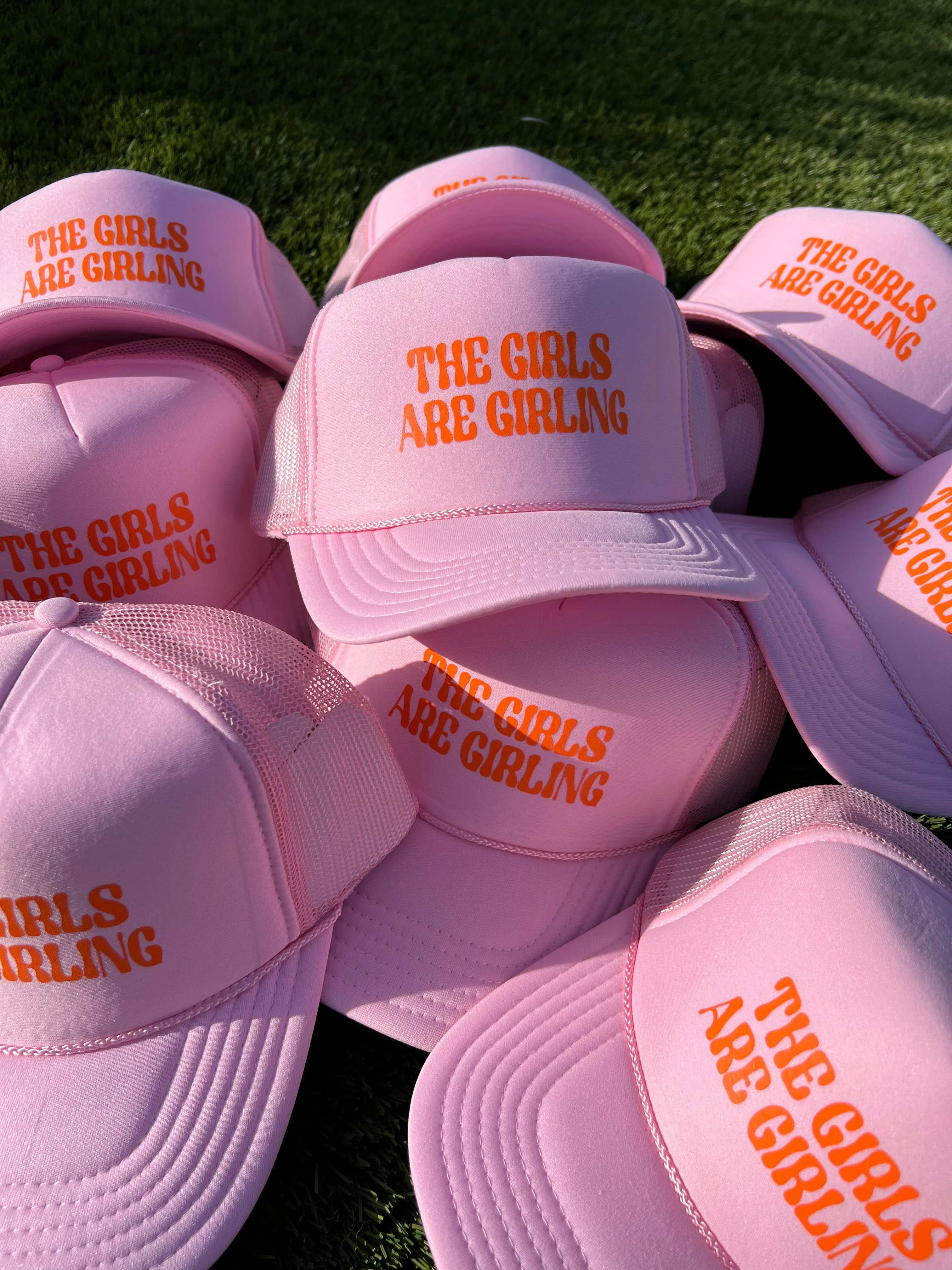 Girls Are Girling Trucker Hat sold by Buddy Love product image thumbnail 5