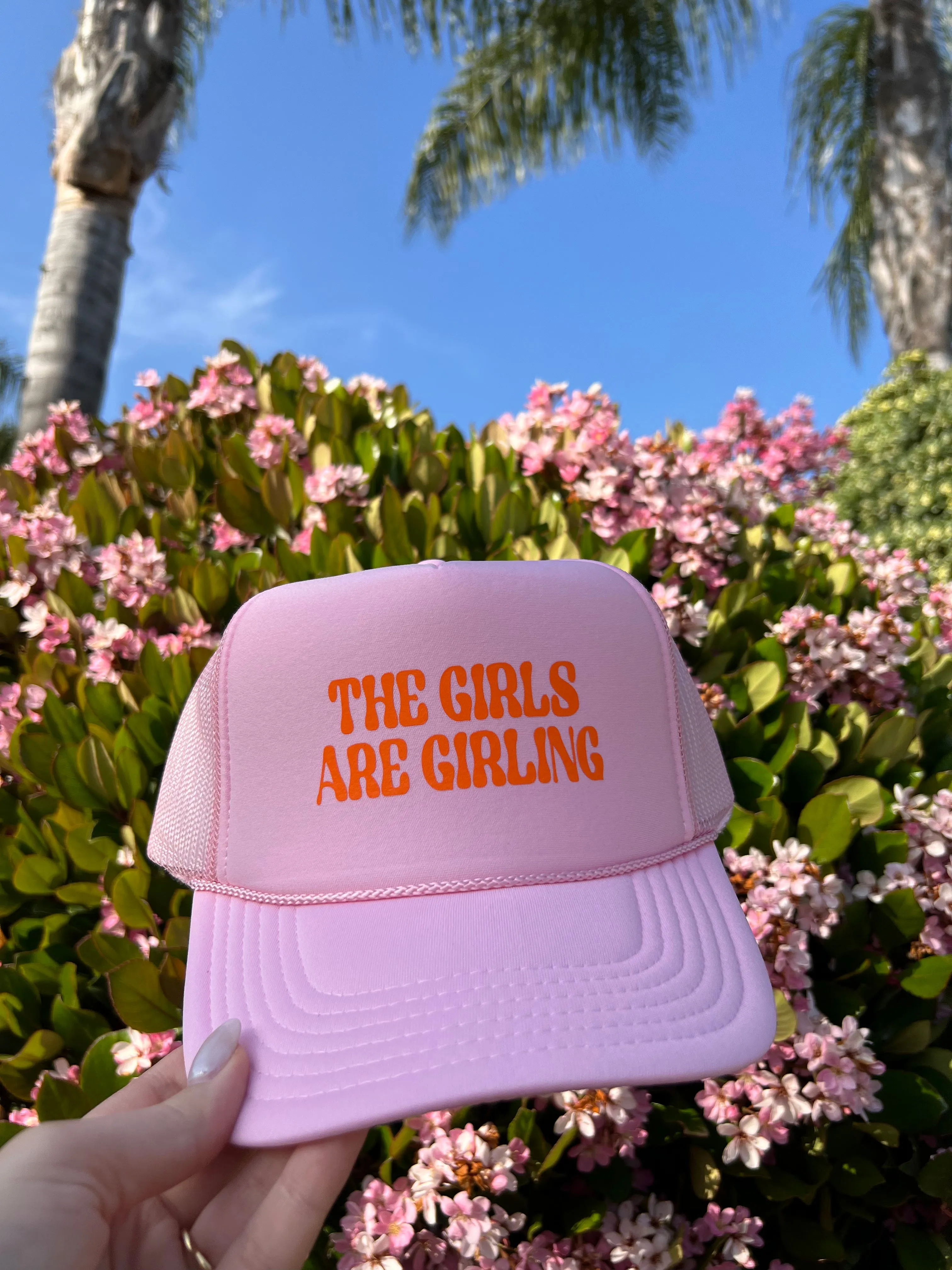 Girls Are Girling Trucker Hat sold by Buddy Love product image thumbnail 3