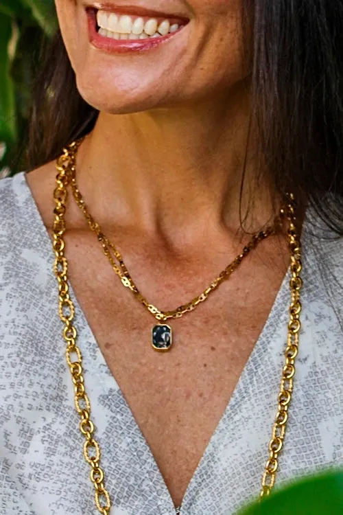 Gemma Gemstone Necklace sold by Buddy Love product image thumbnail 4