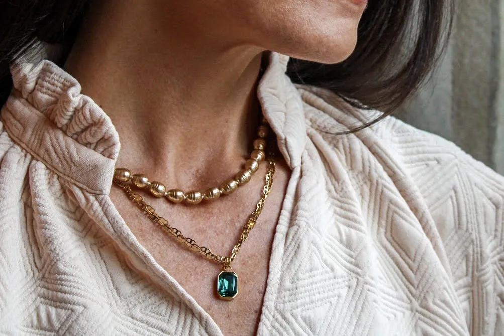 Gemma Gemstone Necklace sold by Buddy Love product image thumbnail 3