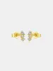 Emerald Illusion Stud Earrings sold by Buddy Love