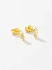 Emerald Illusion Stud Earrings sold by Buddy Love