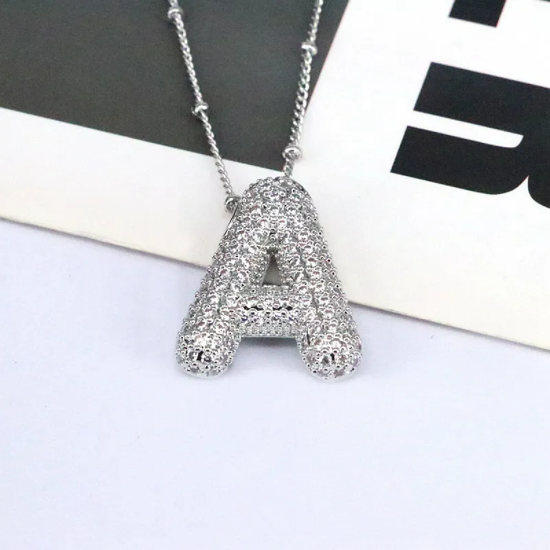 Letter Pendant Necklace sold by Buddy Love