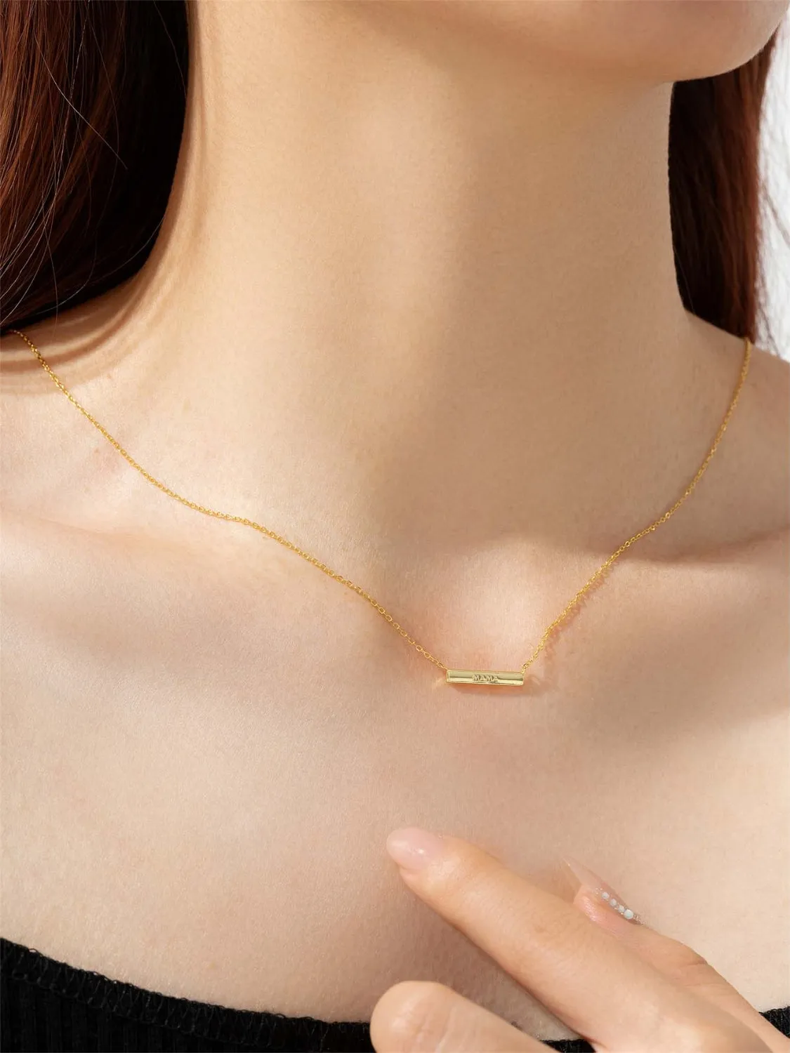 Mama Bar Necklace sold by Buddy Love product image thumbnail 4