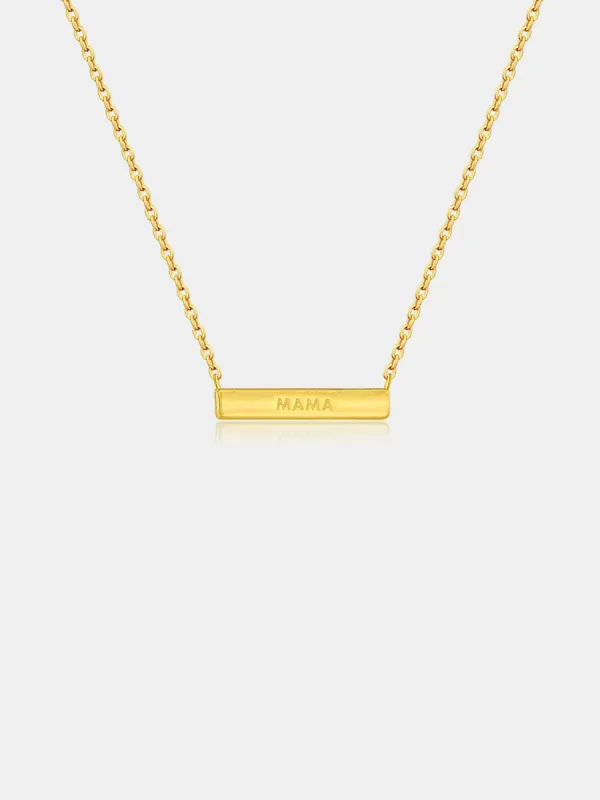 Mama Bar Necklace sold by Buddy Love