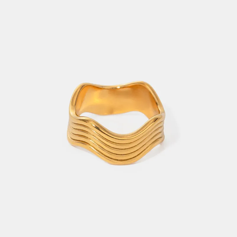 Stainless Steel Corrugated Ring sold by Buddy Love