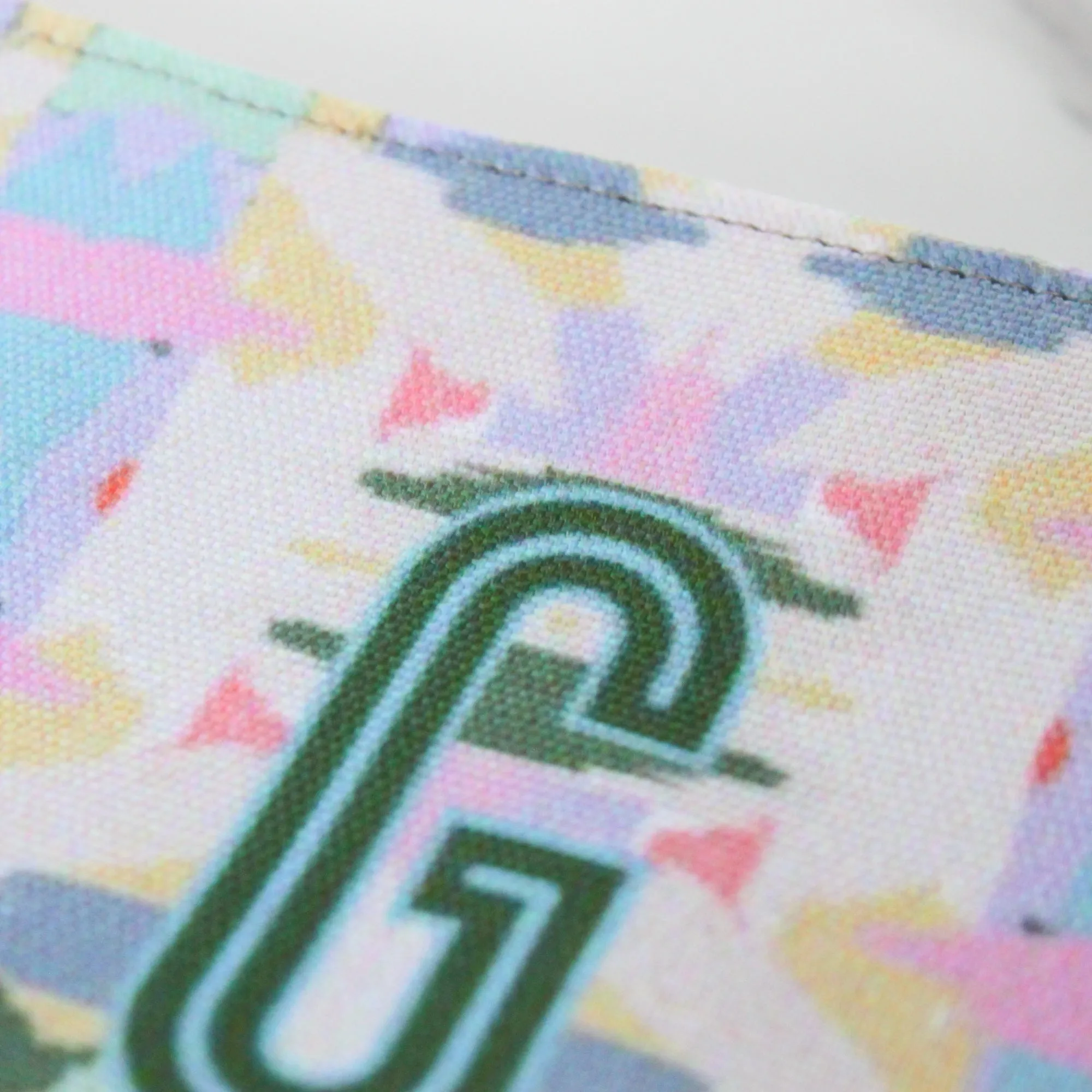 Single Initial - Small Flat Zip Pouch Mila Lilac - New! sold by Buddy Love product image thumbnail 3