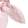 Pink Cotton Pearl Scrunchie sold by Buddy Love