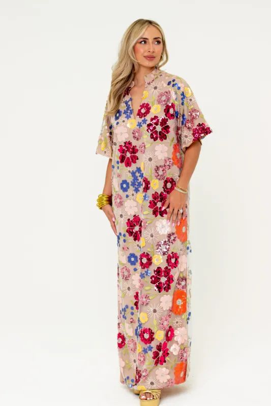 Leighton Sequin Midi Dress - Cosmo sold by Buddy Love