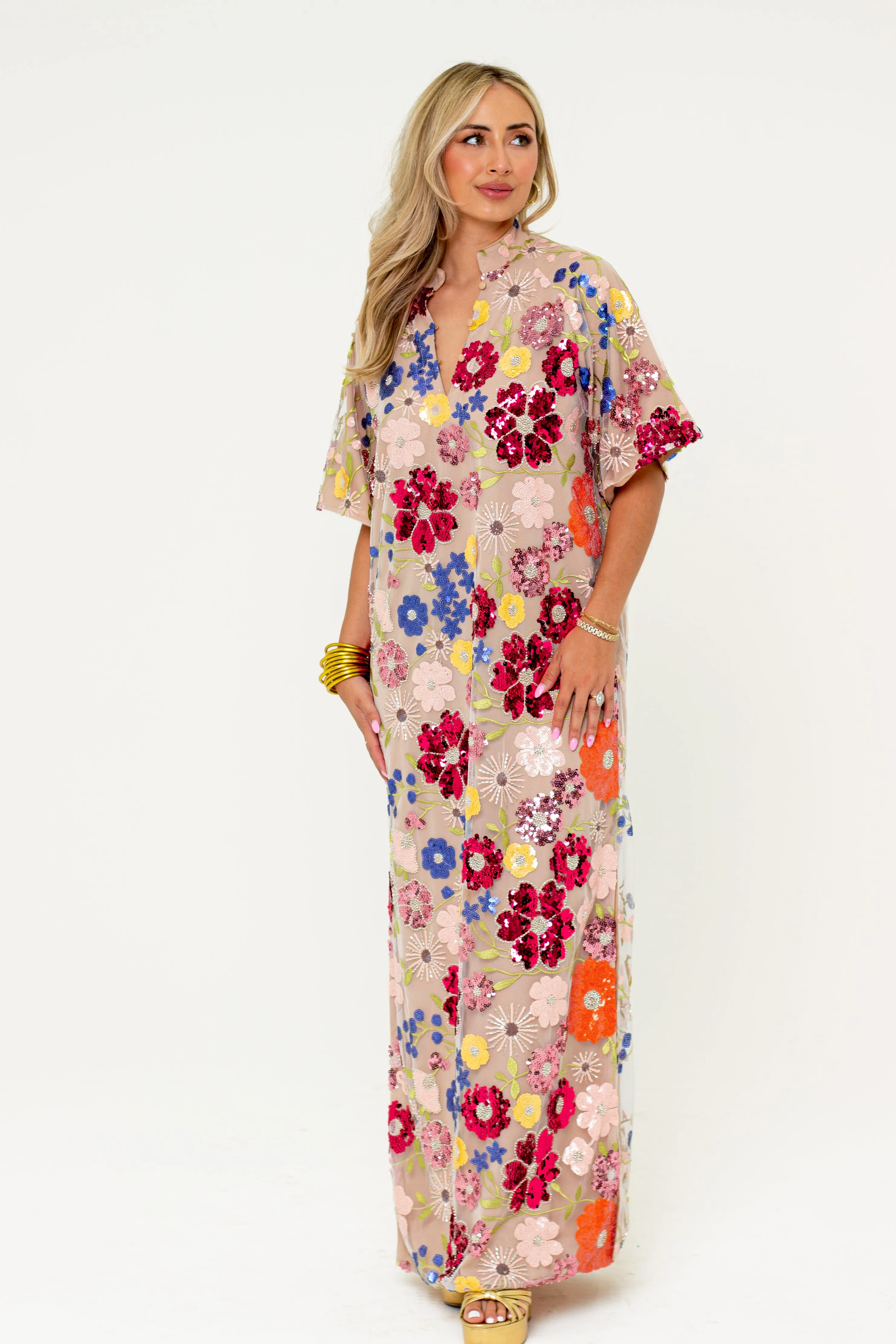 Leighton Sequin Midi Dress - Cosmo sold by Buddy Love