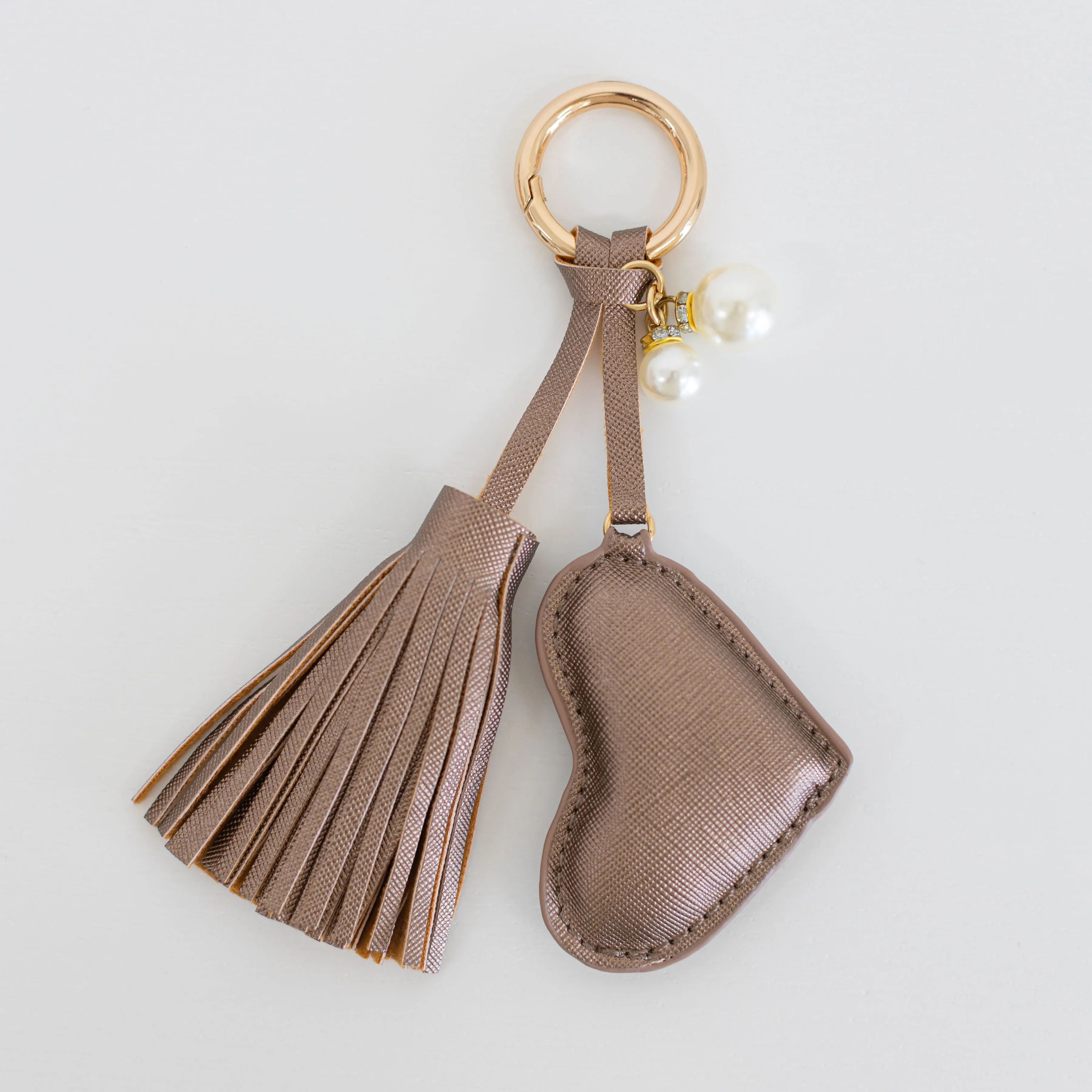 Dusti Rose Heart Keychain sold by Buddy Love product image thumbnail 5