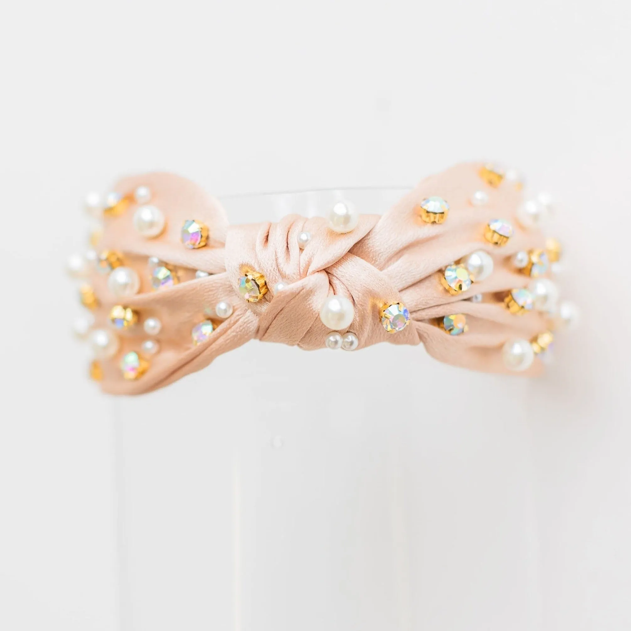 HOLLIS HEADBAND // Nude Silk sold by Buddy Love