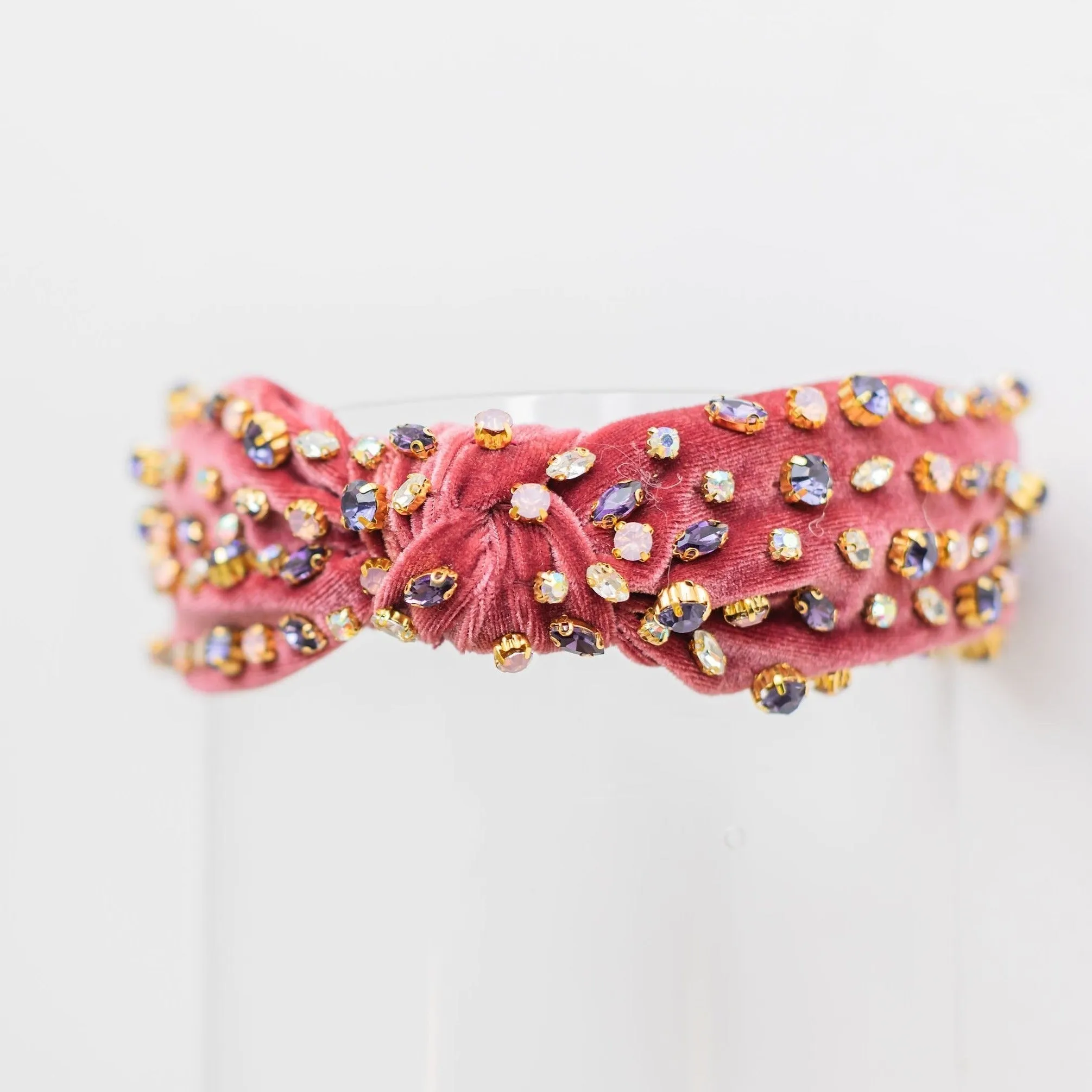 HOLLIS HEADBAND // Burgundy Velvet sold by Buddy Love