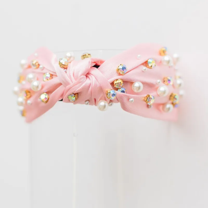HOLLIS HEADBAND // Bubblegum Silk sold by Buddy Love