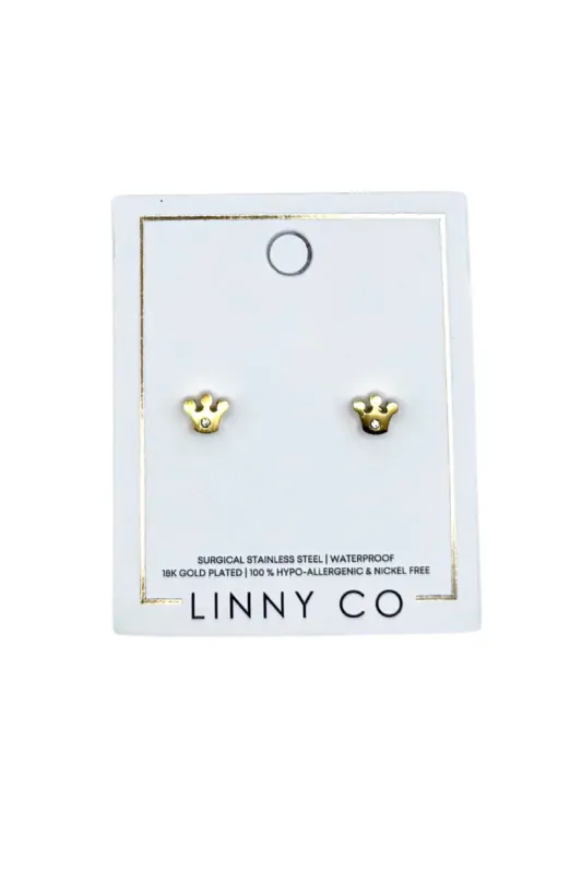 Presley Screwback Stud Earring - Gold sold by Buddy Love